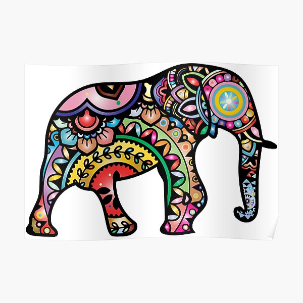 Detail Mandala Elefant Kinder Nomer 23