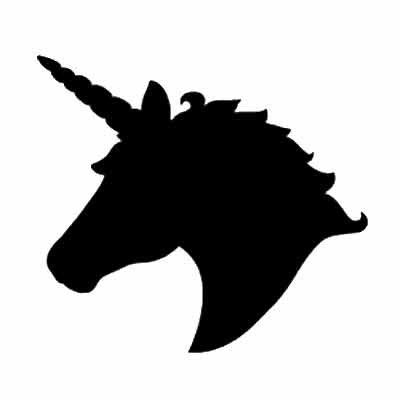 Silhouette Einhorn - KibrisPDR