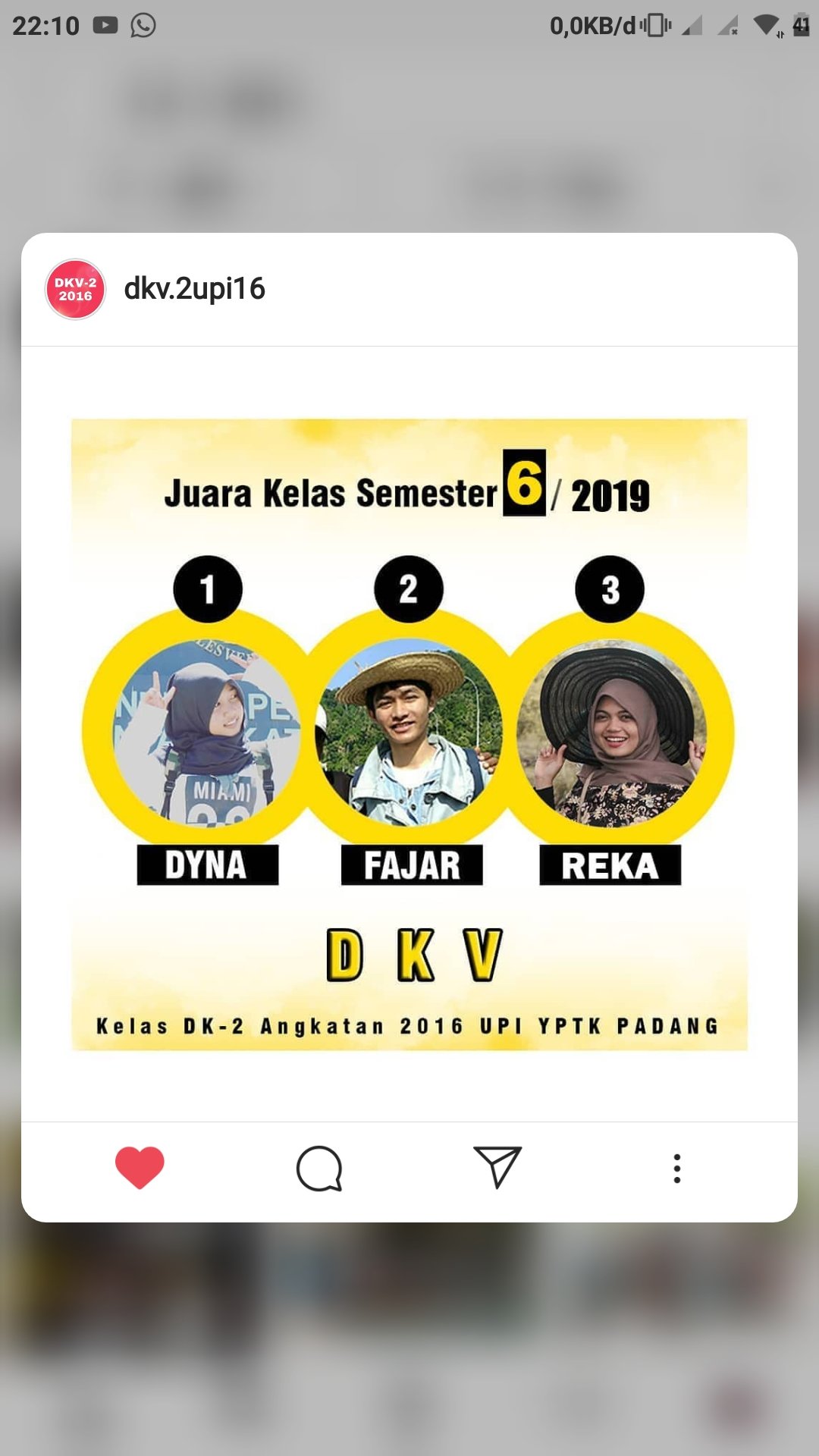 Detail Bersyukur Menjadi Juara Kelas Nomer 41