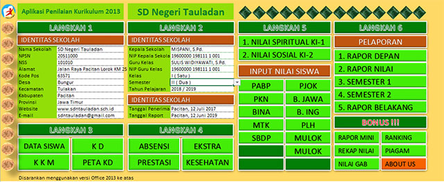 Detail Contoh Aplikasi Piagam Penghargaan Juara Kelas Jatim Nomer 33