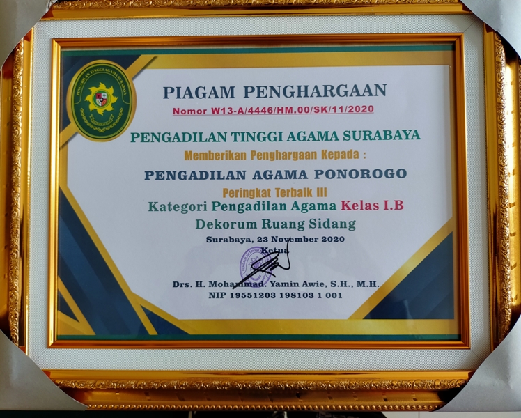 Detail Contoh Aplikasi Piagam Penghargaan Juara Kelas Jatim Nomer 39