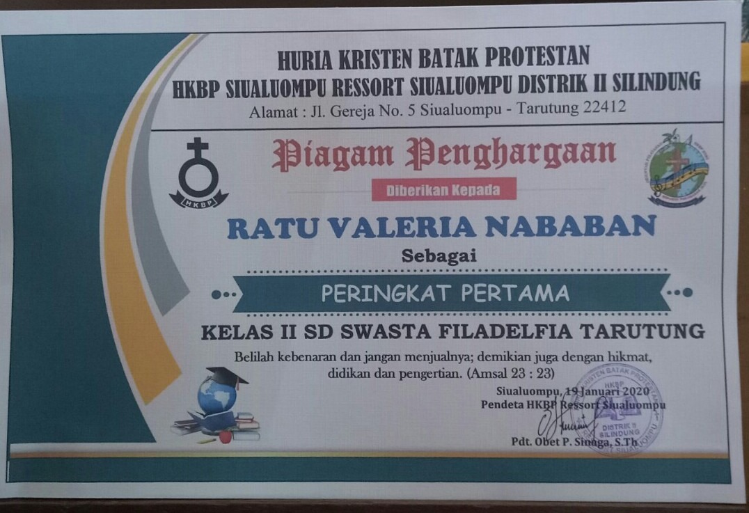 Detail Contoh Piagam Juara Umum Kelas Nomer 32