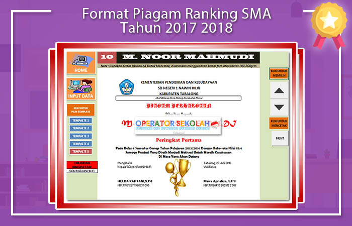 Detail Dowload Piagam Juara Kelas Microsoft Word Nomer 46