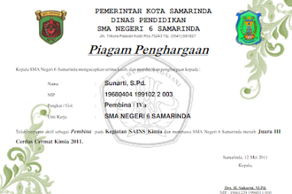 Detail Download Piagam Juara Kelas Tingkat Sma Nomer 48