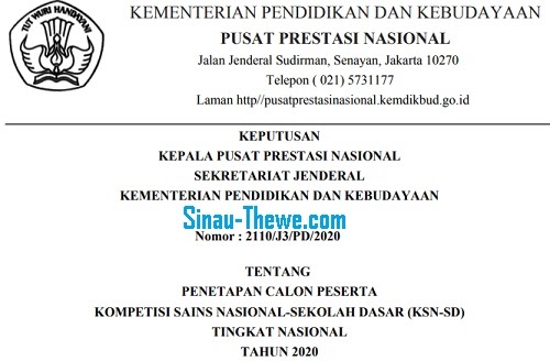 Detail Format Sk Penetapan Juara Kelas Nomer 33