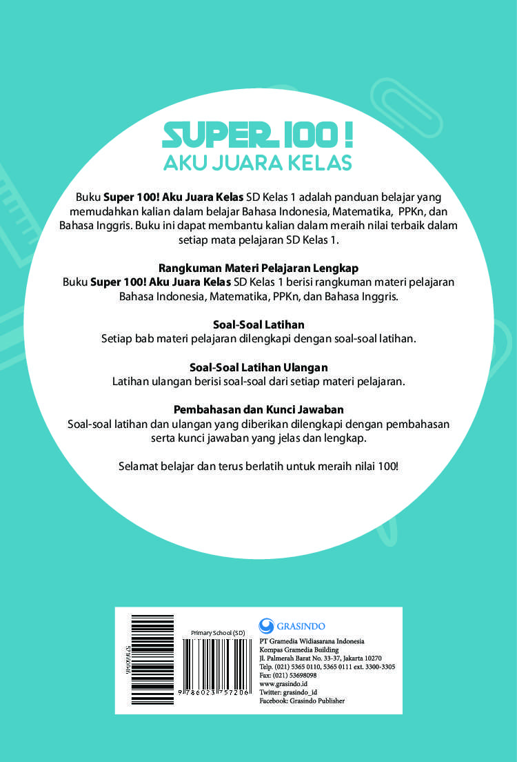 Detail Free Ebooks Pdf Super 100 Aku Juara Kelas 1 Nomer 3