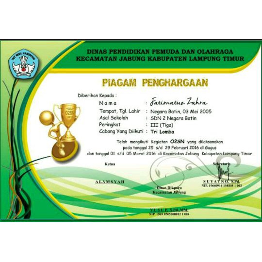 Detail Logo Piagam Juara Kelas Nomer 51