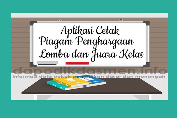 Detail Piagam Penghargaan Juara Kelas Binggris Nomer 46