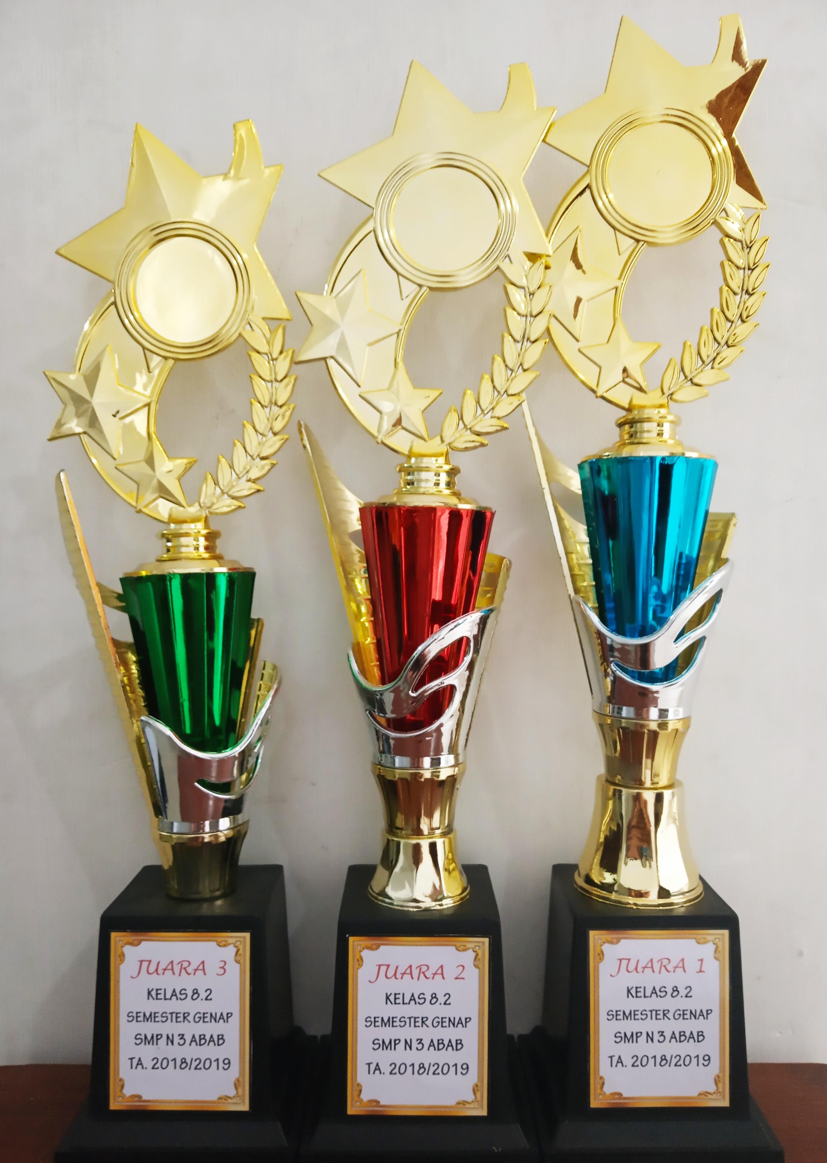 Detail Piala Juara Kelas 3 Nomer 4