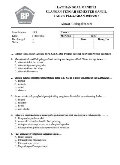 Detail Soal Aqidah Kelas 1 Sang Juara Nomer 27