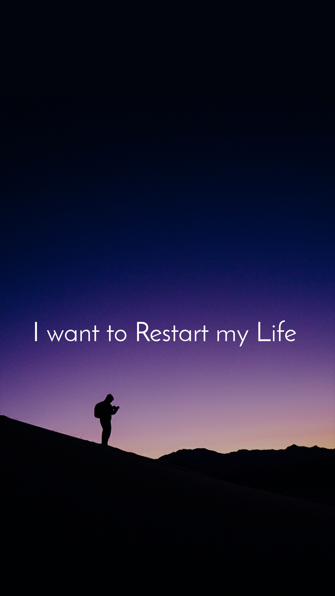 Detail I Want To Restart My Life Quotes Nomer 5