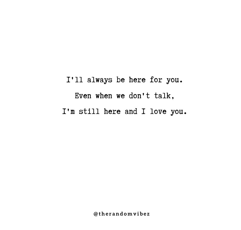 Detail I Will Be With You Quotes Nomer 2
