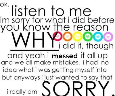 Detail Im So Sorry Quotes Nomer 37