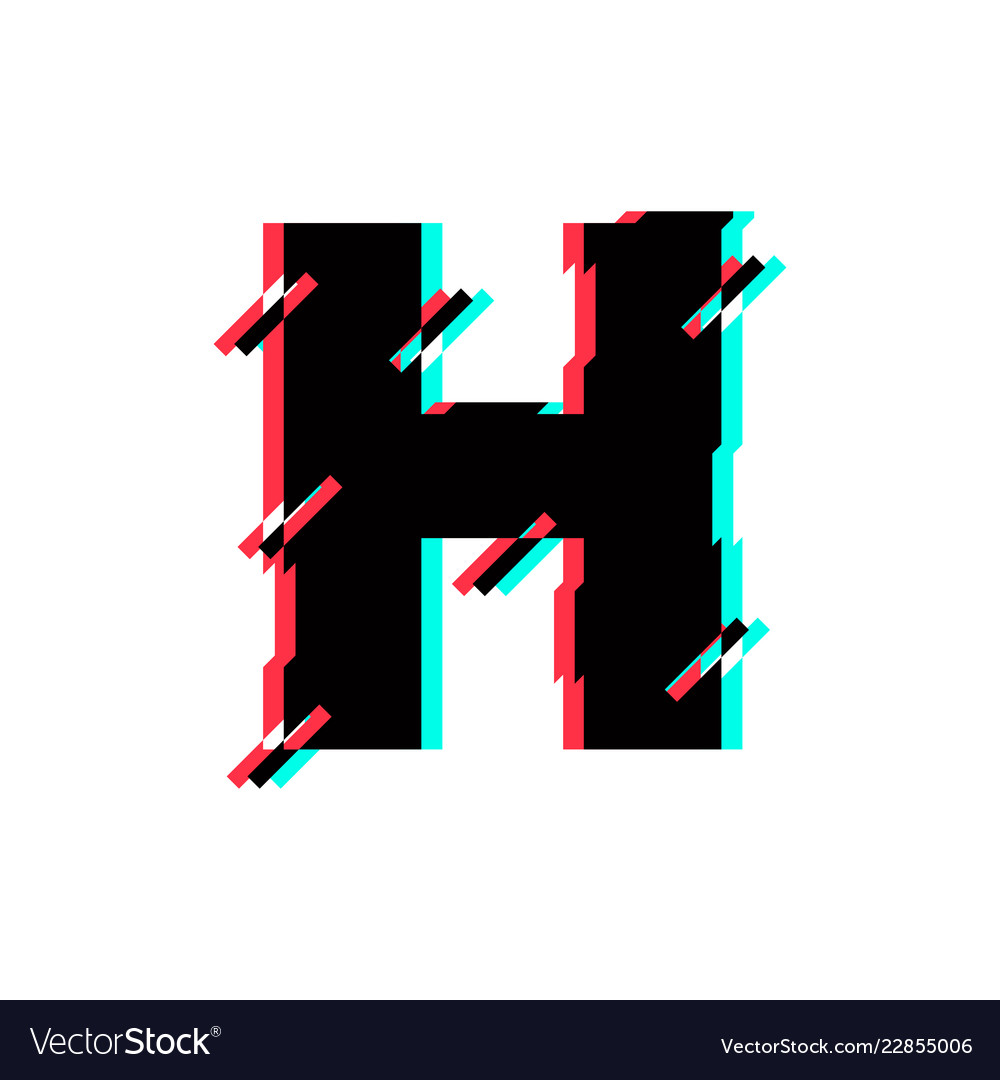 Detail Image Letter H Nomer 6