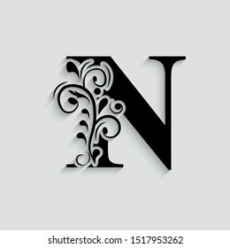 Detail Image Letter N Nomer 20