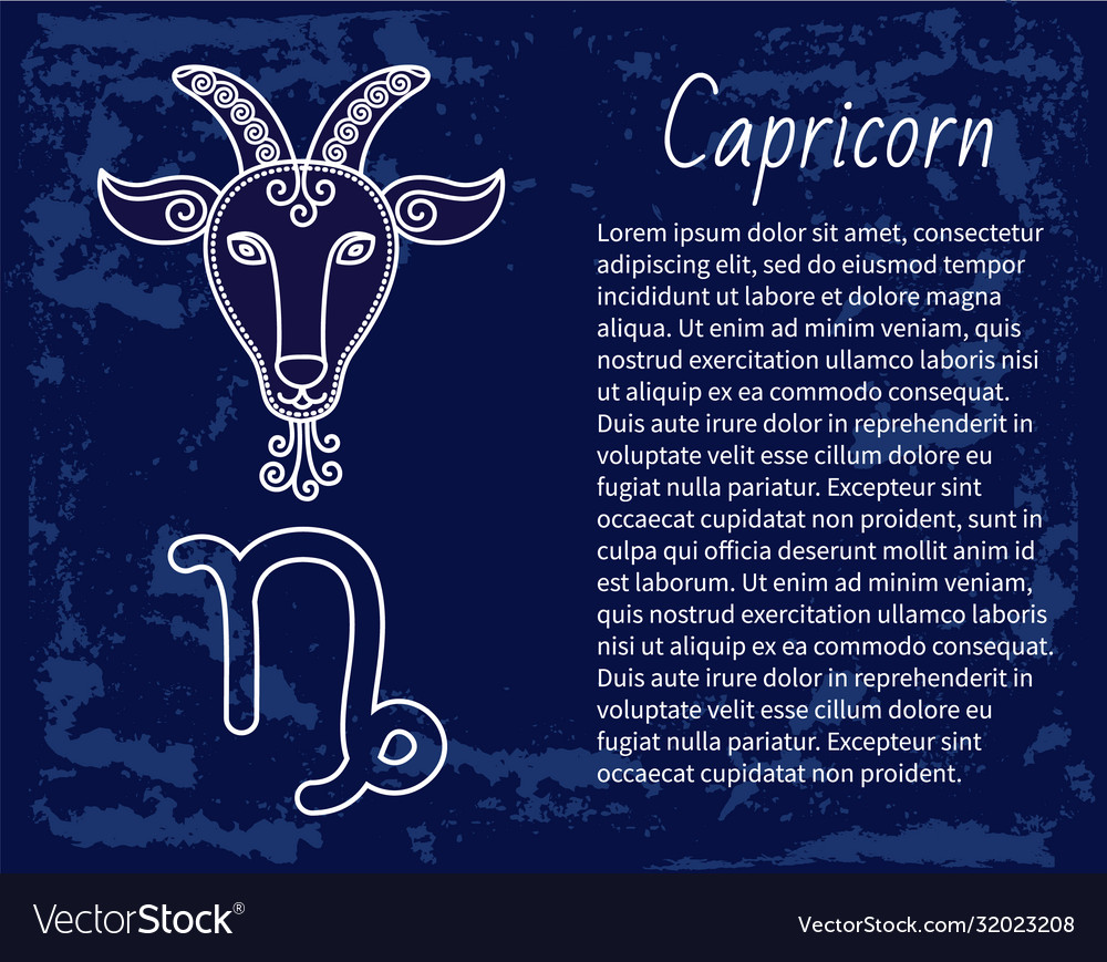 Detail Image Of A Capricorn Nomer 4