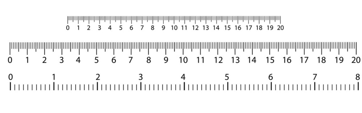 Detail Image Of A Centimeter Ruler Nomer 13