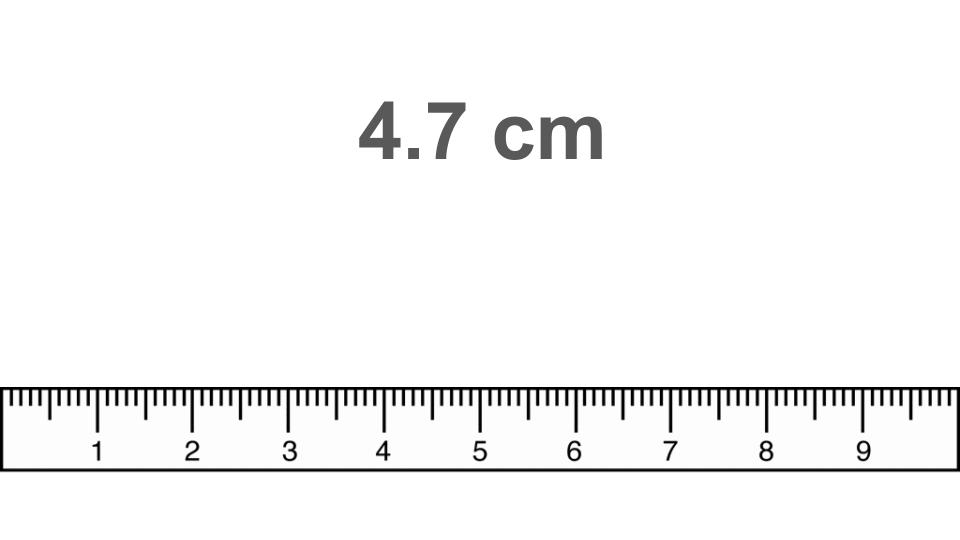 Detail Image Of A Centimeter Ruler Nomer 22