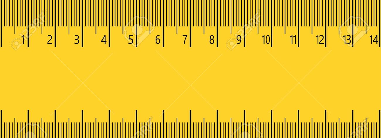 Detail Image Of A Centimeter Ruler Nomer 25