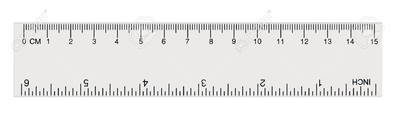 Detail Image Of A Centimeter Ruler Nomer 30