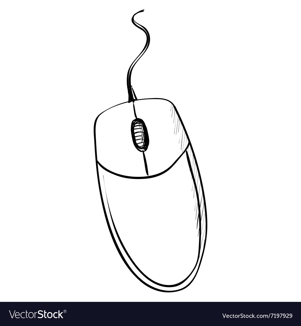 Detail Image Of A Computer Mouse Nomer 29