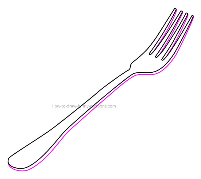 Detail Image Of A Fork Nomer 28