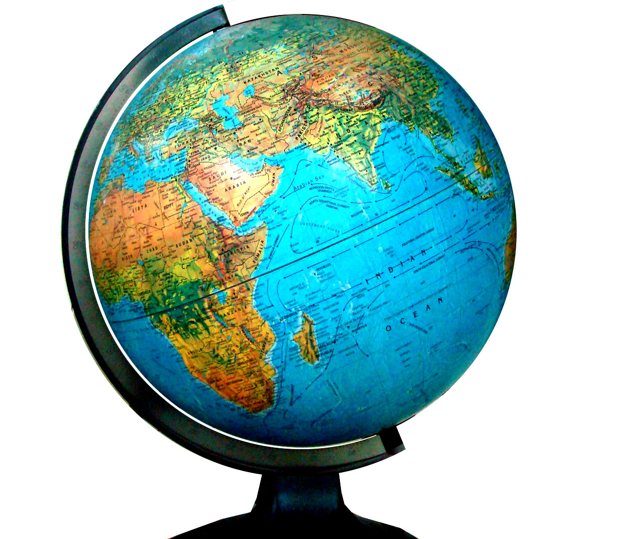 Detail Image Of A Globe Nomer 26