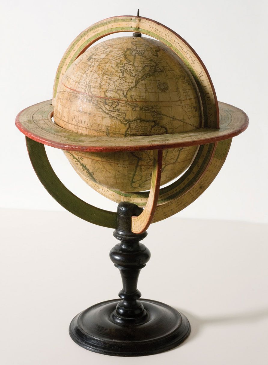 Detail Image Of A Globe Nomer 45