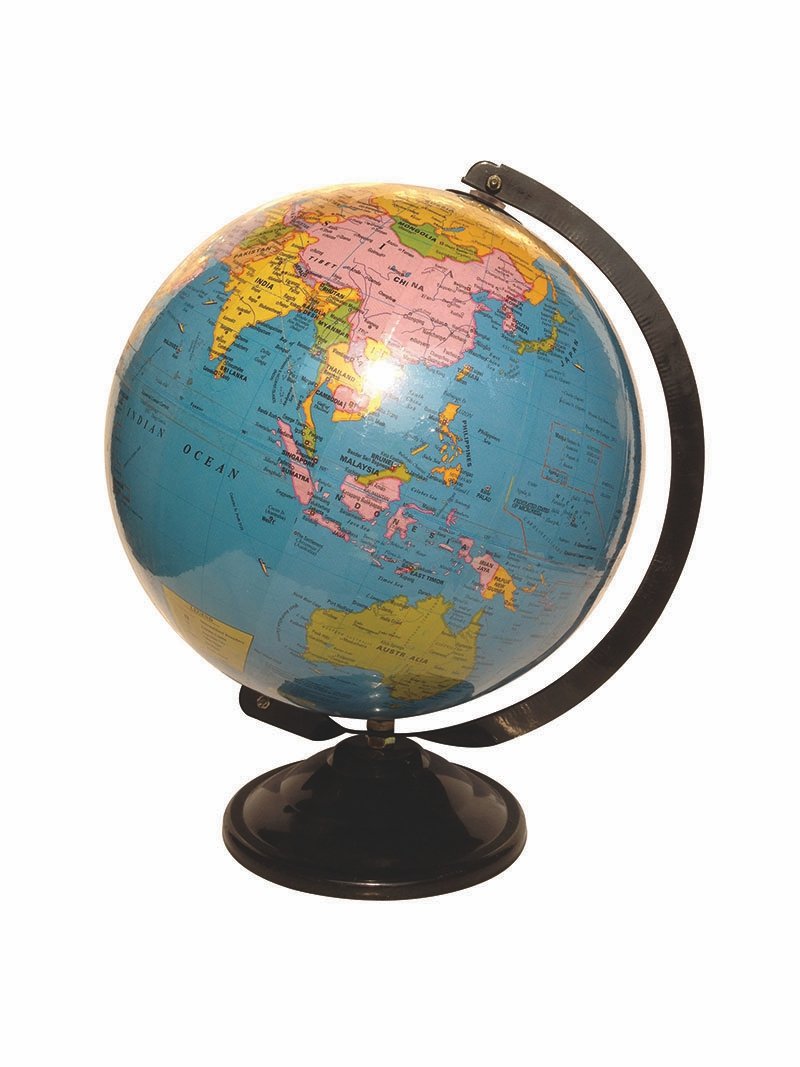 Detail Image Of A Globe Nomer 49