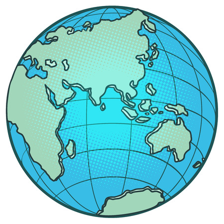 Detail Image Of A Globe Nomer 50