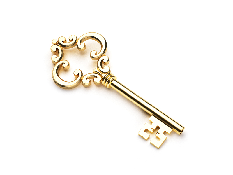 Detail Image Of A Key Nomer 17