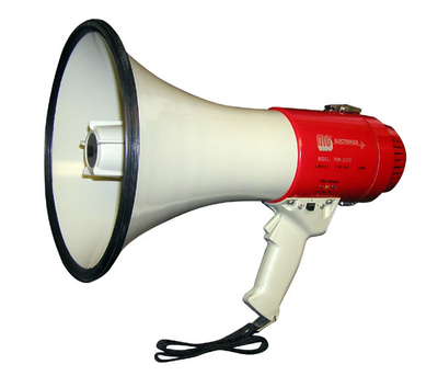 Detail Image Of A Megaphone Nomer 19