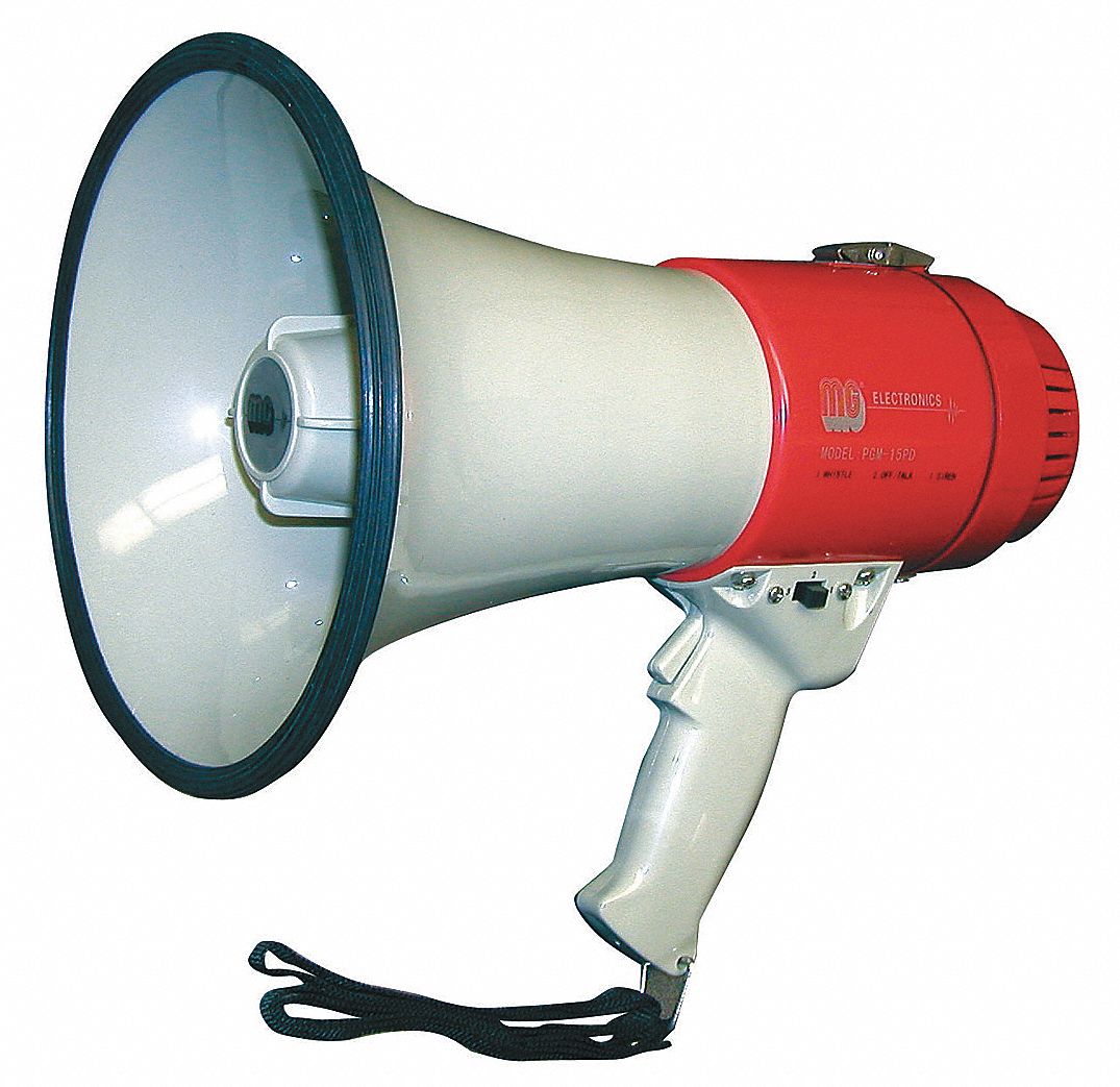 Detail Image Of A Megaphone Nomer 21