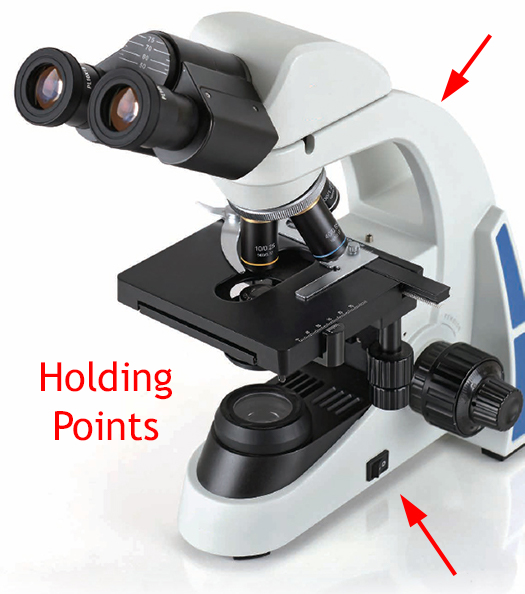 Detail Image Of A Microscope Nomer 29