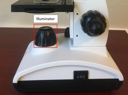 Detail Image Of A Microscope Nomer 55