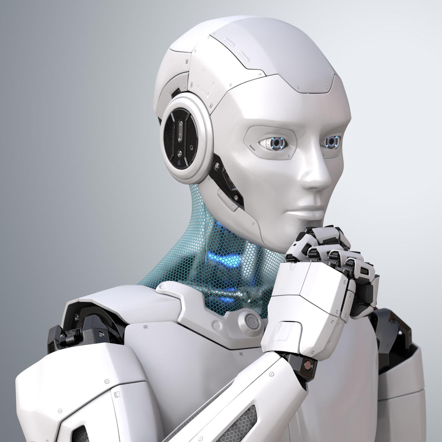 Detail Image Of A Robot Nomer 11