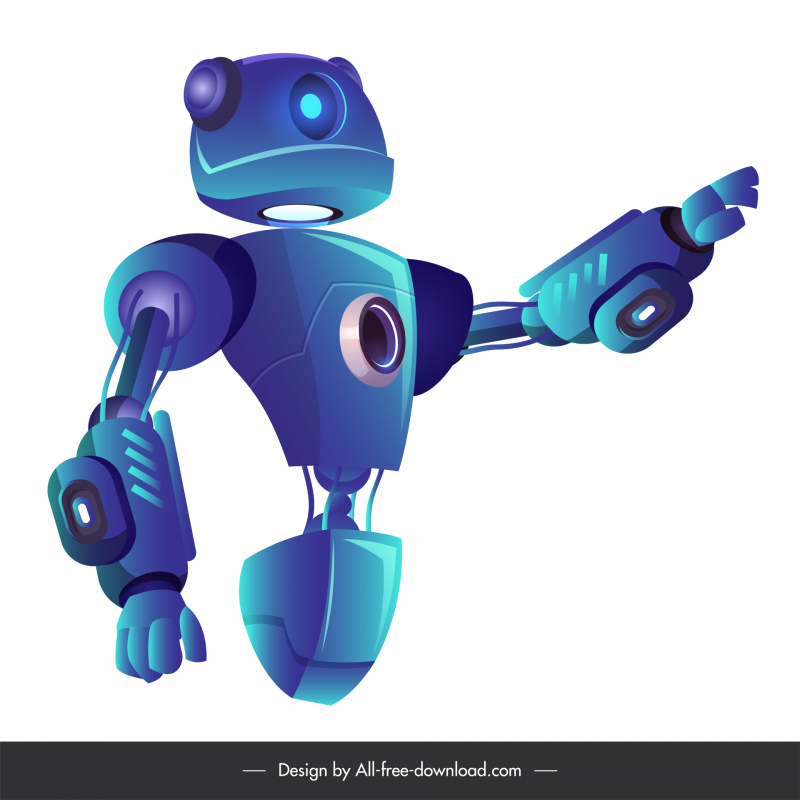 Detail Image Of A Robot Nomer 47