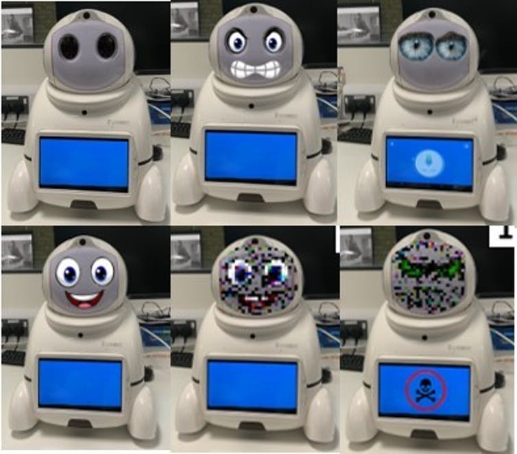 Detail Image Of A Robot Nomer 54