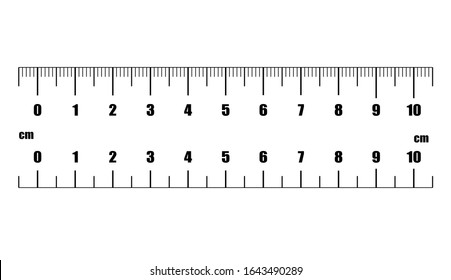 Detail Image Of A Ruler In Cm Nomer 25