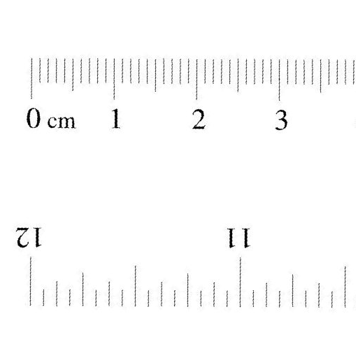 Detail Image Of A Ruler In Cm Nomer 38