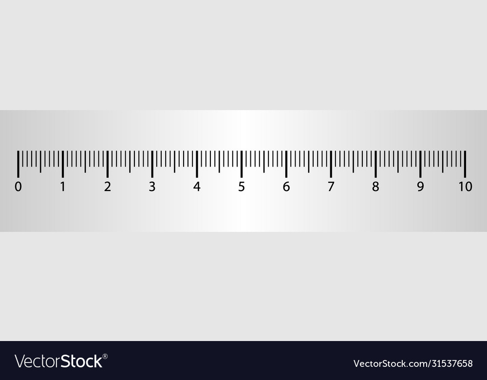 Detail Image Of A Ruler In Cm Nomer 40