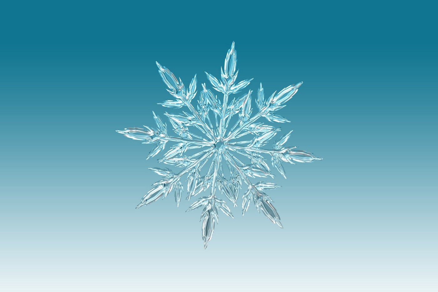 Detail Image Of A Snowflake Nomer 11