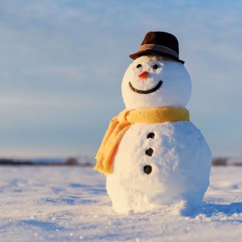 Detail Image Of A Snowman Nomer 13