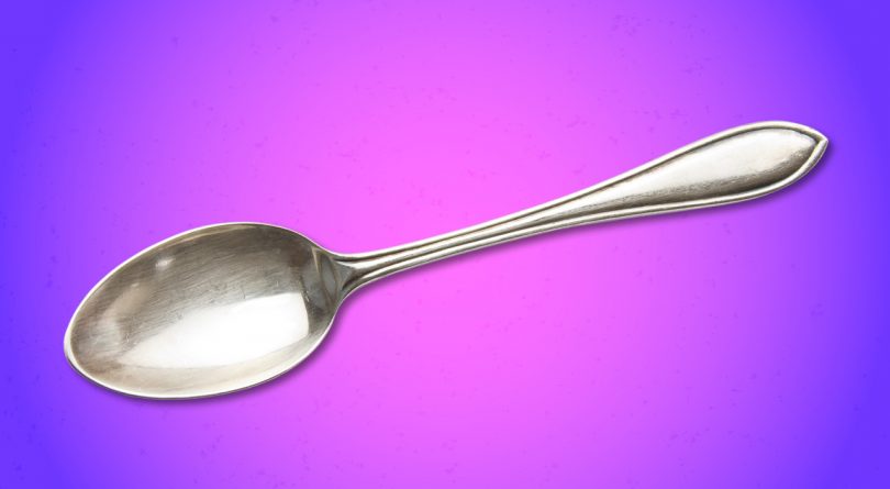Detail Image Of A Spoon Nomer 14