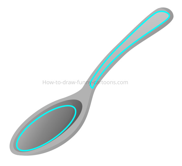 Detail Image Of A Spoon Nomer 53