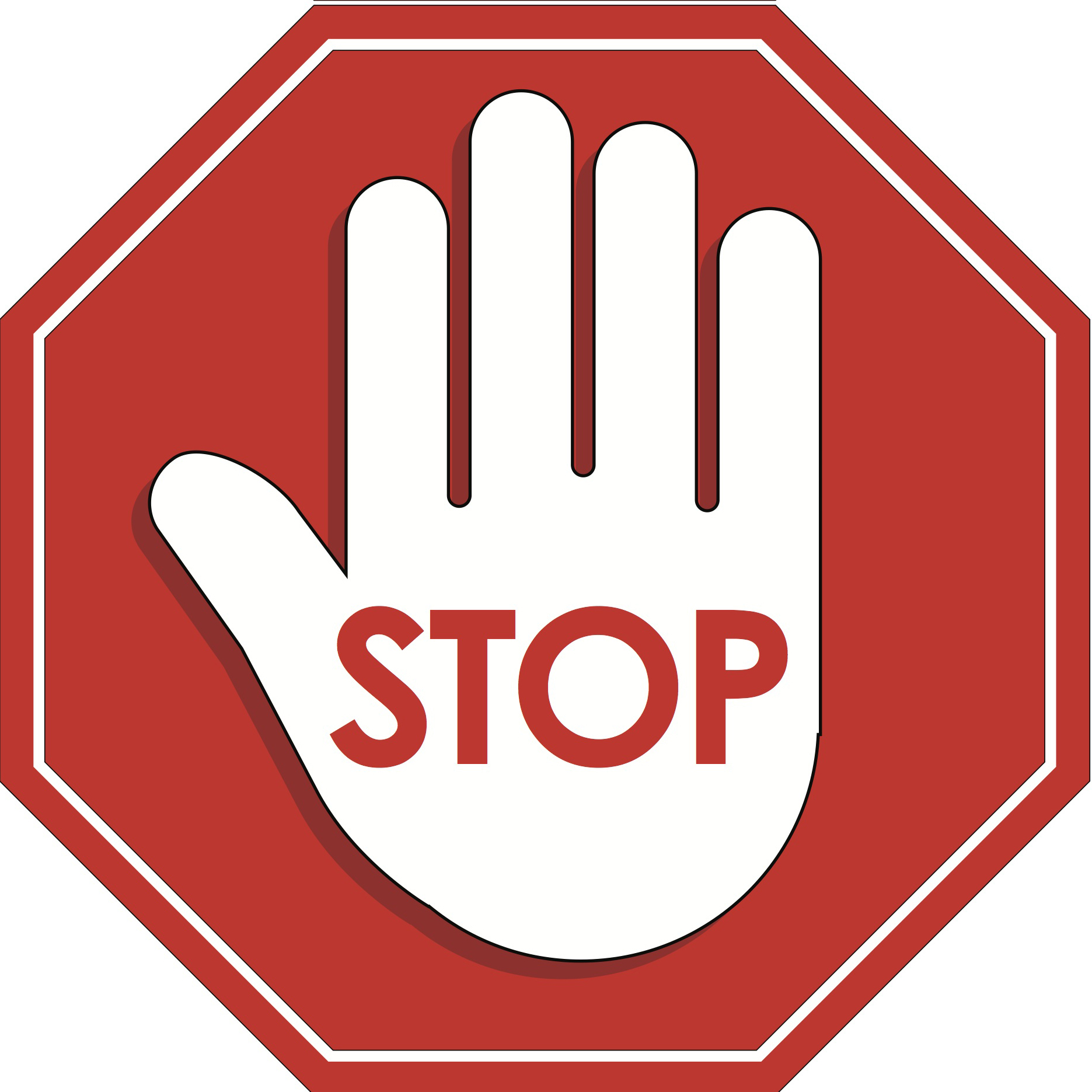 Detail Image Of A Stop Sign Nomer 17