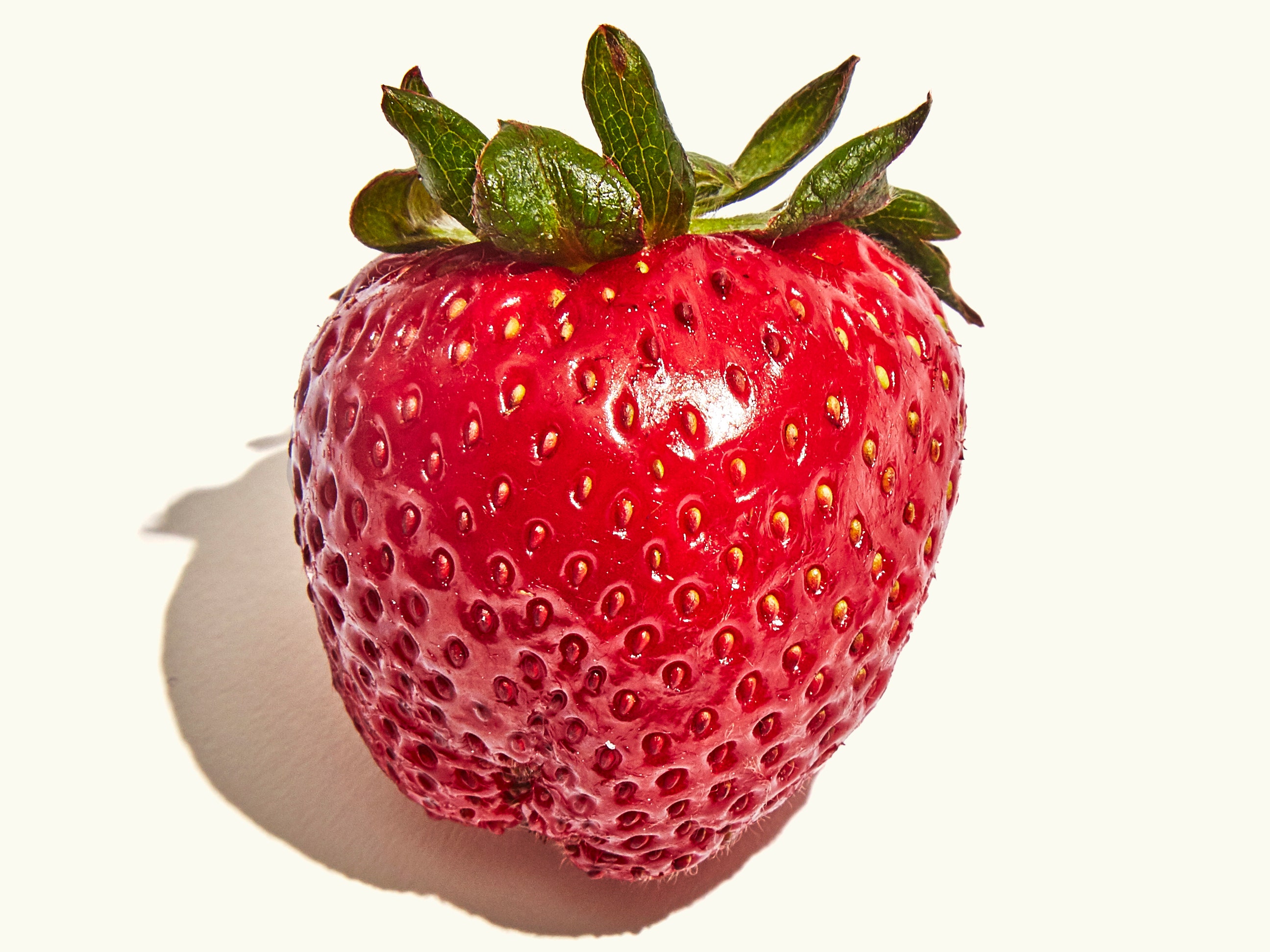 Detail Image Of A Strawberry Nomer 10