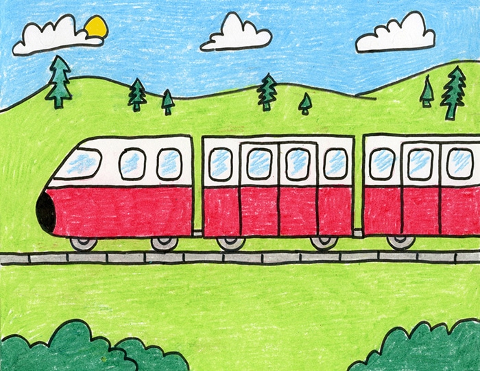 Detail Image Of A Train Nomer 16