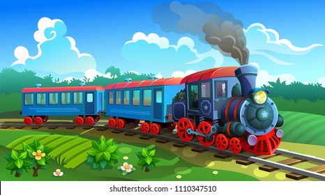 Detail Image Of A Train Nomer 3