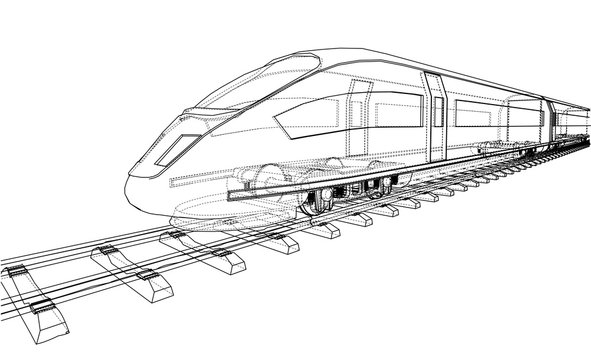 Detail Image Of A Train Nomer 37
